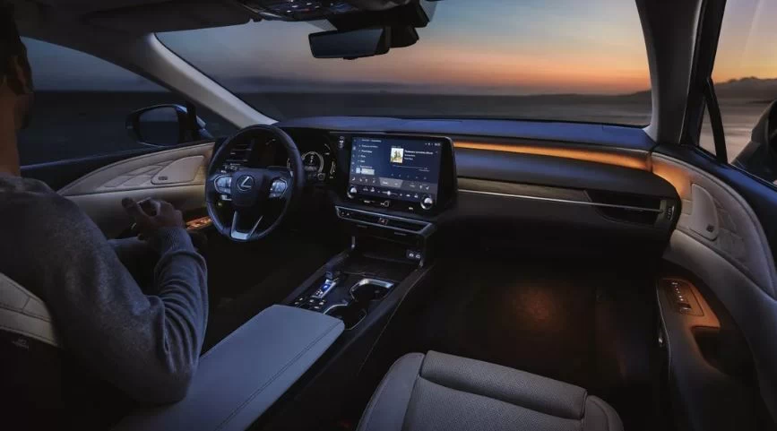 2023 Lexus RX Dashboard