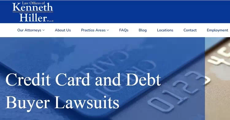 Kenneth Hiller, PLLC Credit Card Debt Attorney