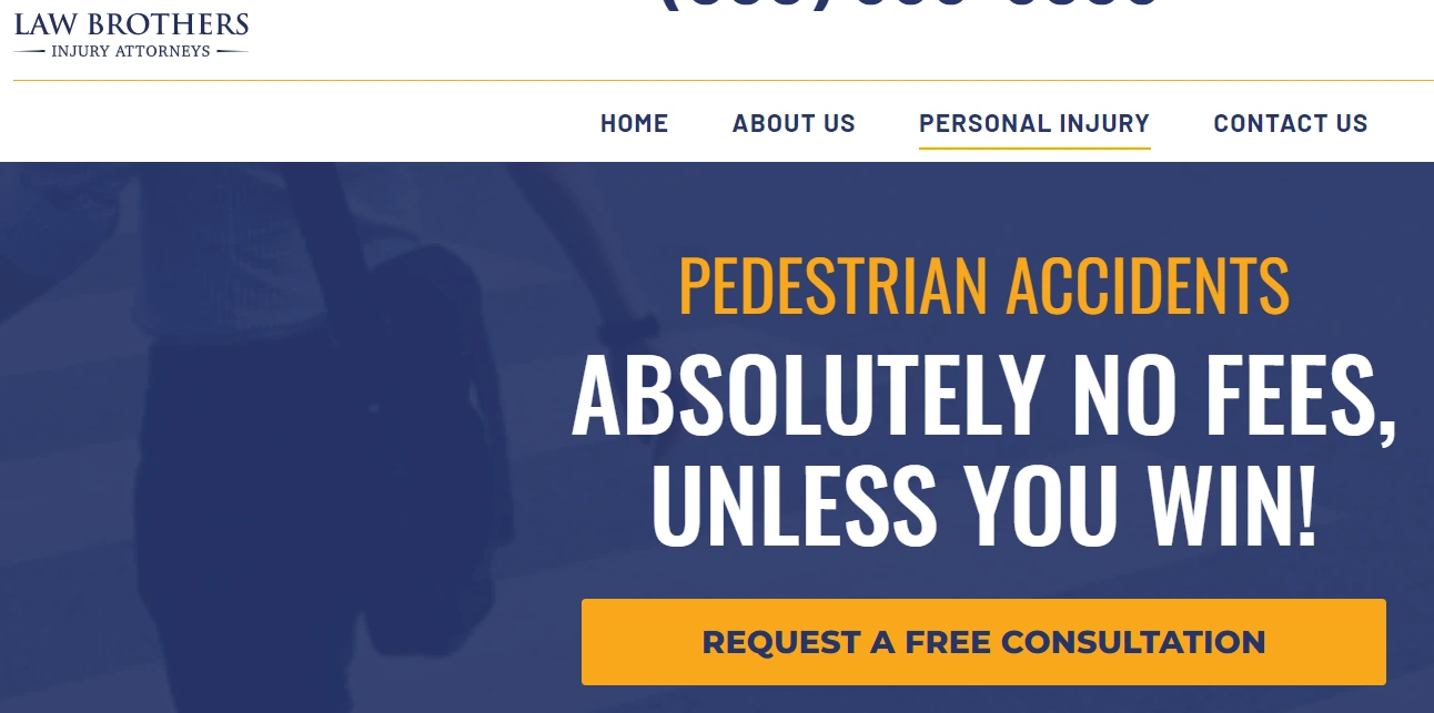 Law Brothers Pedestrian Accident Attorney